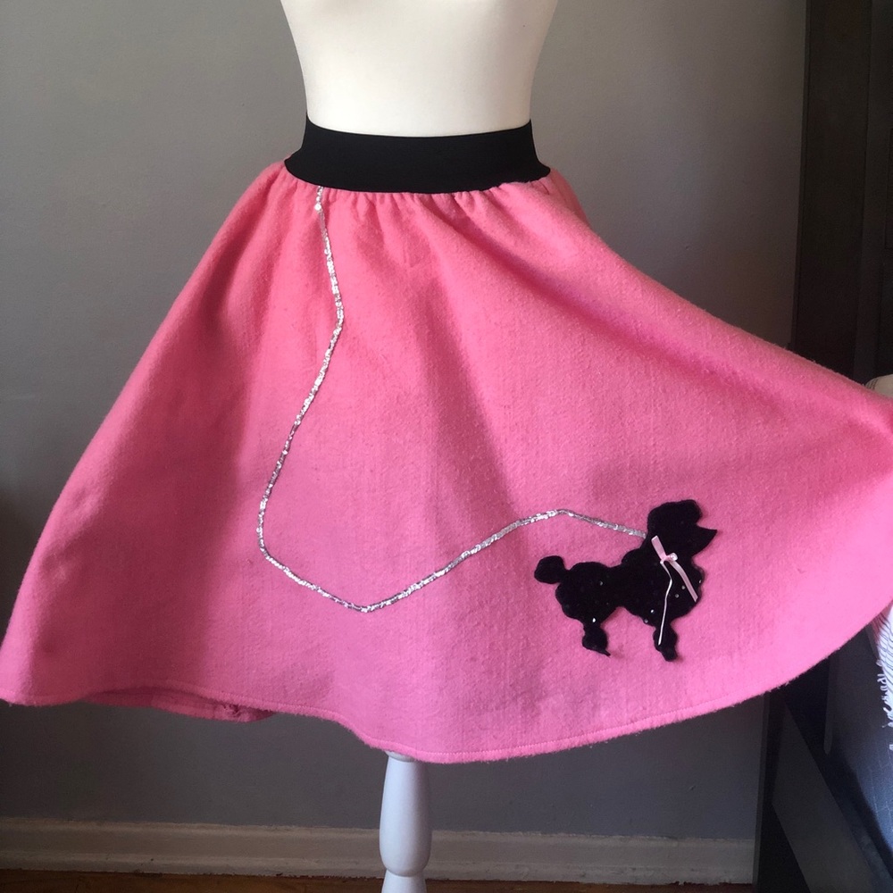 1950’s poodle midi skirt